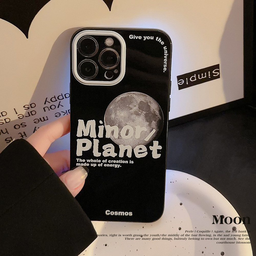 潮牌小眾月球iphone14蘋果手機殼13ProMax個性高級感11全包15適用