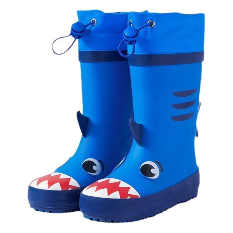 Botas de lluvia para niños y niñas, zapatos de agua antideslizantes, botas de lluvia para bebés, botas de agua, zapatos de goma para niños pequeños.