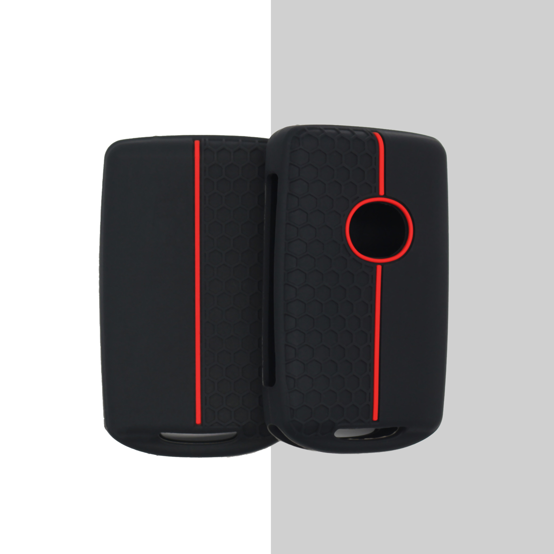 For Mazda Smart 3 Key Onksera Key Set Horse 6 Artez CX4CX5 Honeycomb Silicone Key Case