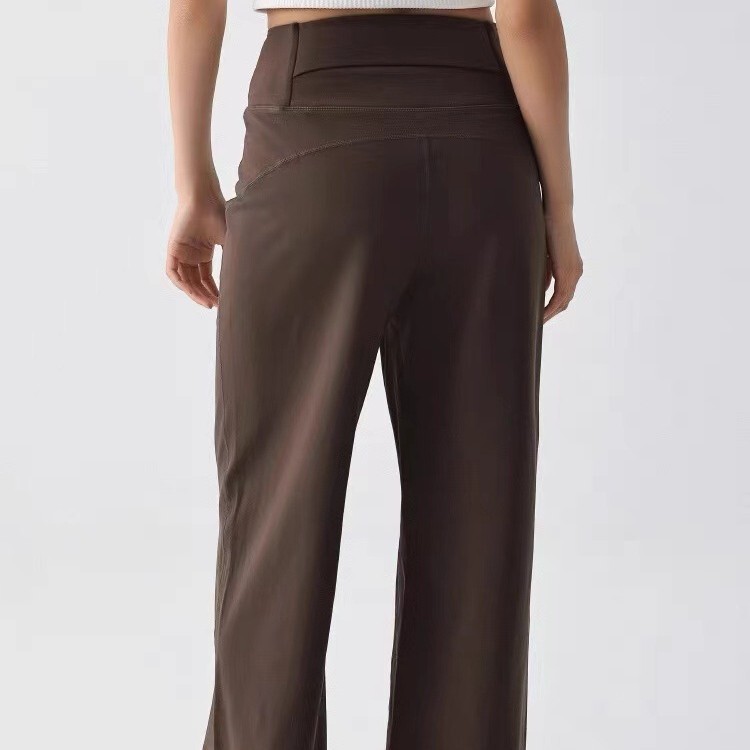 Nuls Youth High-Waisted Tummy Control Loose Straight-Leg Pants for Women Running Fitness Casual Pants with Pockets Yoga Pants Nuls Youth High-Waisted Tummy Control Loose Straight-Leg Pants for Women Running Fitness Casual Pants with Pockets Yoga Pants
