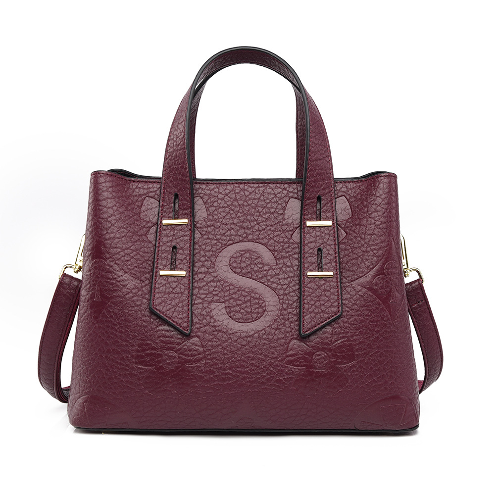 Bolsos para mujer 2025 nuevo bolso Tote simple de gran capacidad bolso de mensajero para mujer bolso de cuero suave de alta calidad