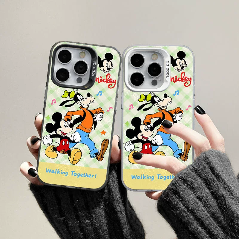 Совместимый мультфильм чехол для телефона, iphone, 16promax, 15plus, защита от падения