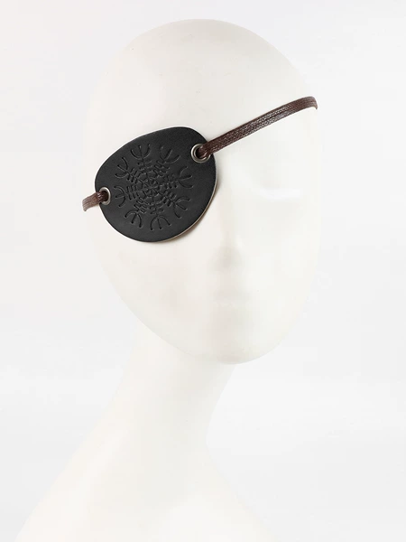 Black embossed lanyard (11g)
