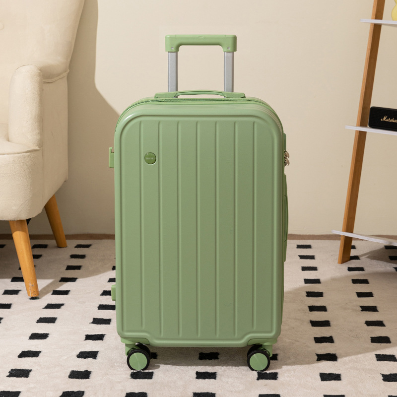 Equipaje maleta de 20 pulgadas hembra color caramelo mudo rueda universal caja de embarque macho pequeño carro ligero al por mayor