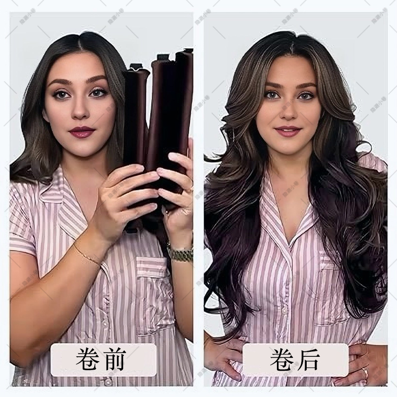 Artezo de cabello rizado, hombre perezoso, sin calor, rizador, artefacto de peinado para dormir, cabello rizado, cola rizada, callejón oculto