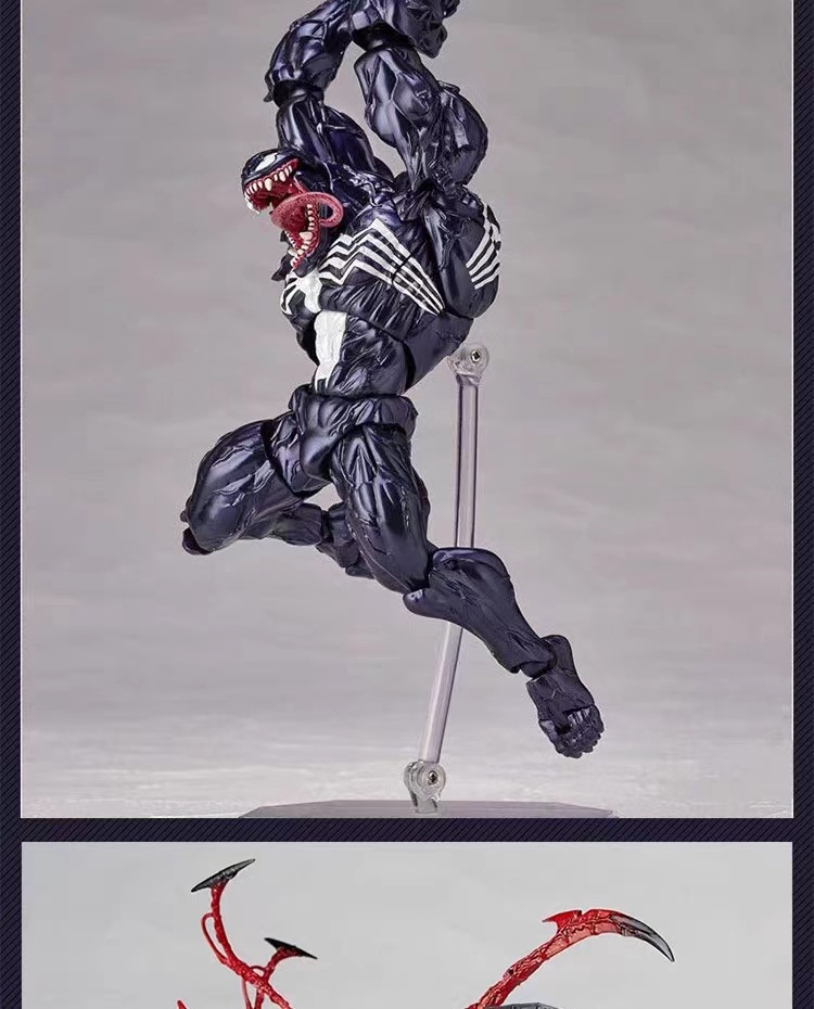 蜘蛛侠超凡山口式毒液屠杀摆件复仇者联盟手办
