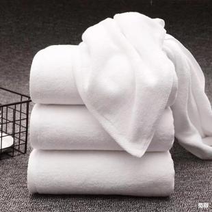 ✅ White Towel for Hotel, Guesthouse, Beauty Salon, Homestay, Restaurant, Bathing, Thickened Pure Cotton, Absorbent, Lint-Free Face Washcloth