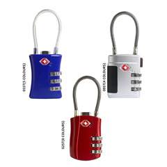 【】純合金TSAパスワードロック付き荷物用トロリーケース、税関ロック、クロスボーダーワイヤーロック、ワイヤーコード、軽量高級