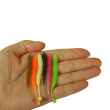 路亚软饵面条虫球尾仿生沙蚕摆尾虫鳜鱼鲈鱼蛆虫仿生假饵