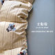 2025 Hot High Weight Color Triangle Needle Class A Knitted Double Yarn Four-piece Set 1.5m Bed Sheet Four-piece Set