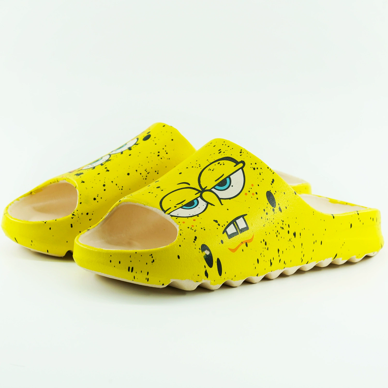 Летние мужские тапочки из ЭВА для улицы, нескользящие кокосовые тапочки с ощущением ходьбы по облакам, домашние сандалии на толстой подошве.