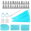 Blue set, 34 pieces