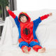 Cartoon Anime Pajamas Animal One-Piece Pajamas for Men and Women Couples Flannel Spring and Autumn Thickened Outer Wear Dinosaur Home Clothes