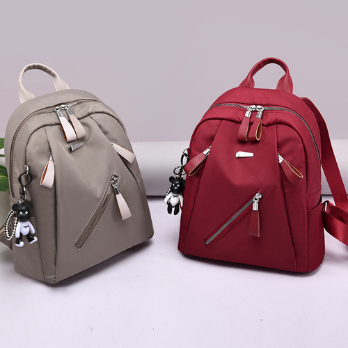 Minimalist Versatile Backpack  New Korean Style Oxford Waterproof Durable Travel Backpack Large Capacity Women's Bag Wholesale