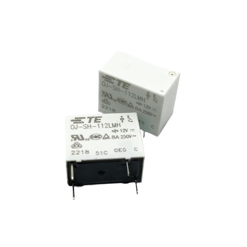 OJ-SH-105LMH原装泰科继电器OJ-SH-112LMH一组常开10A4脚灵敏型