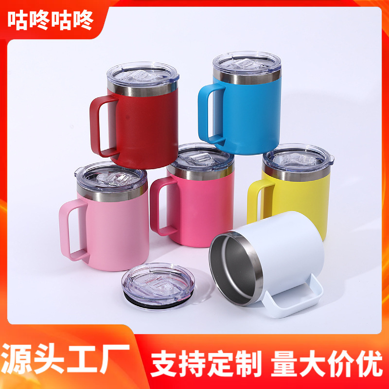 12oz stainless steel mug custom-made for office and home use, 304 insulated cup, colorful creative coffee cup wholesale 12oz stainless steel mug custom-made for office and home use, 304 insulated cup, colorful creative coffee cup wholesale