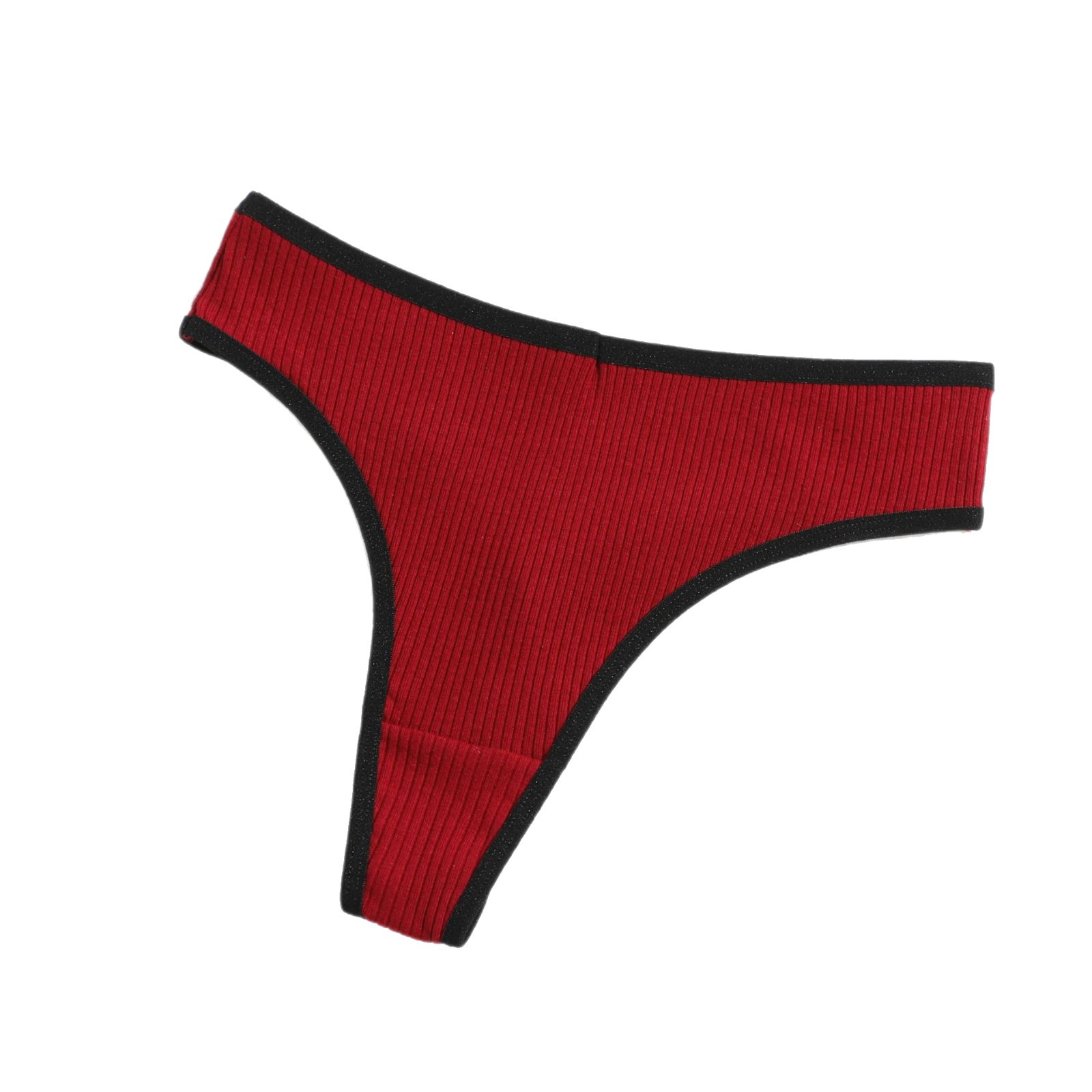 Ropa interior de mujer roscada de nuevo producto, ropa interior cómoda de algodón puro, cadera de mujer, cintura baja, transpirable, ropa interior de mujer de gran tamaño, procesamiento personalizado