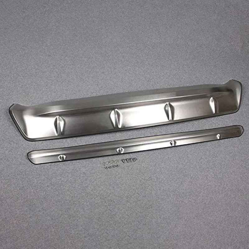Two-piece front and rear bars