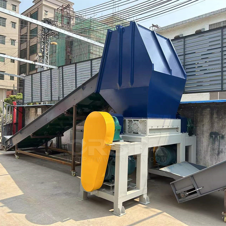 眼镜片废塑料处置破碎清洗脱水机，PC镜片废料处置利用机