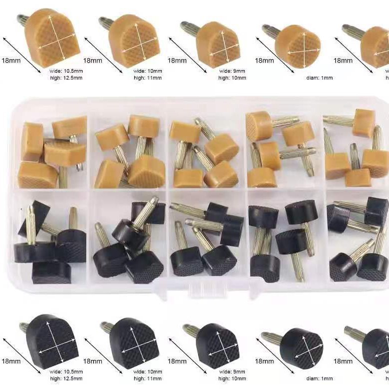 Boxed high-heeled shoes heel spike heel wear-resistant heel spike heel heel spike anti-slip mute heel accessories