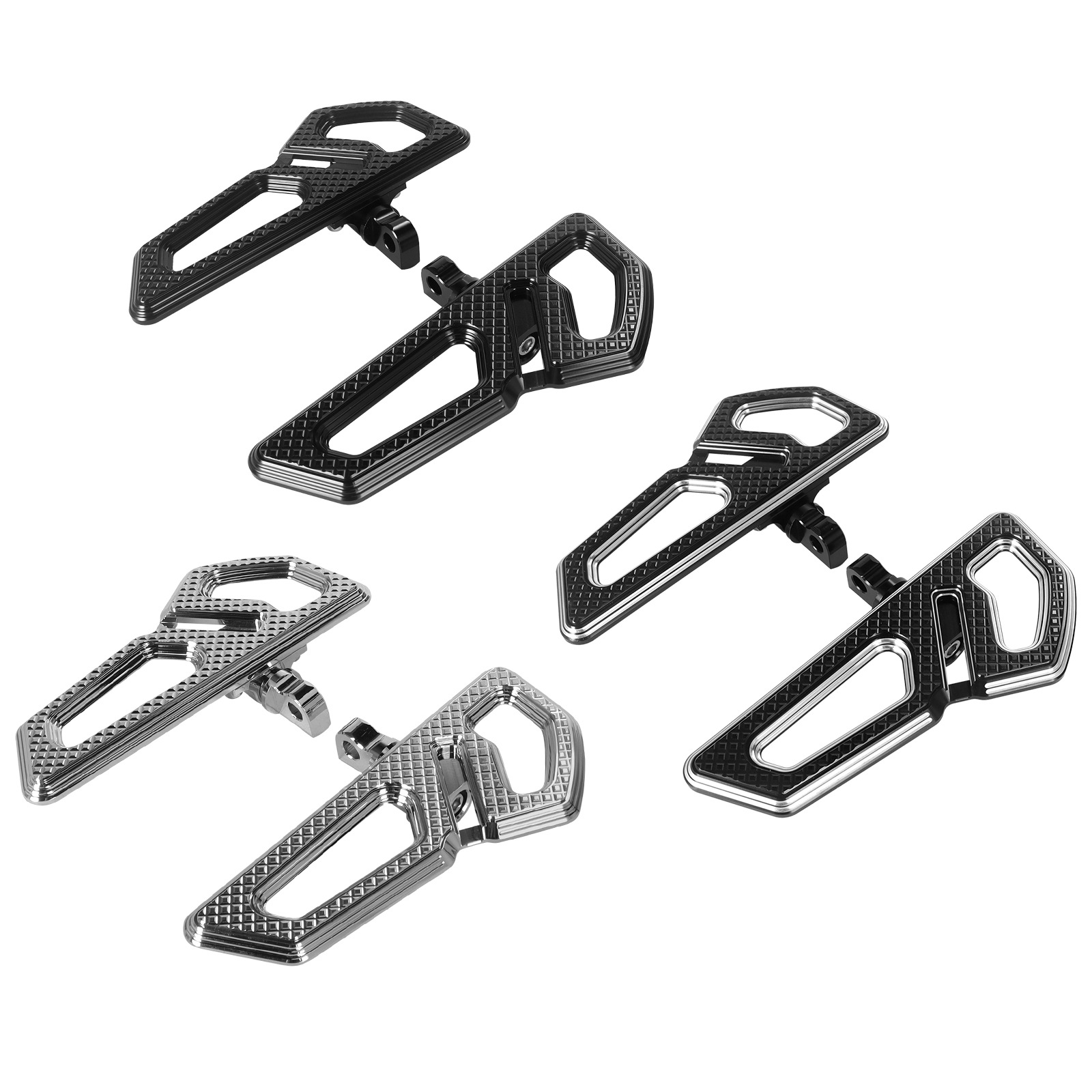 Motorcycle Accessories Suitable for Harley Universal Models Modified Small Pedals Imperial Knight Rear Pedals Passenger Pedals