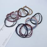 韩式头绳发饰韩国发绳韩版头饰皮筋仿珍珠发圈弹力皮筋扎头发头花