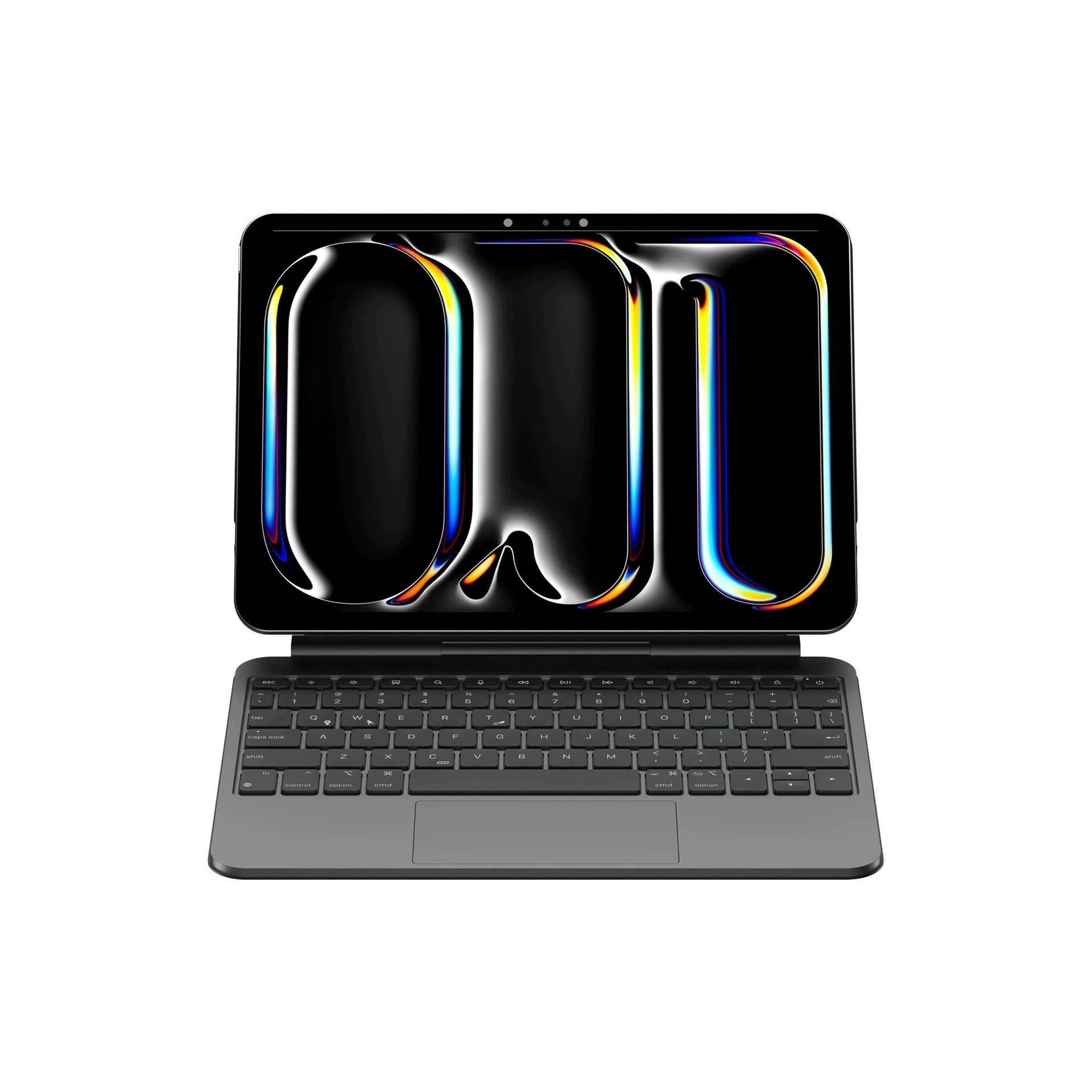 Легче и тоньше 1:1 новая магнитная алюминиевая клавиатура Magic Keyboard, модель для iPad 11/10.9/12.9/13