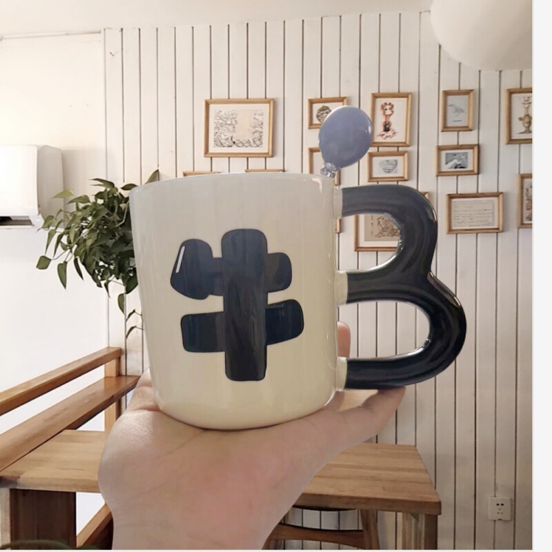 奇妙な創造的な贈り物陶磁器カップ誕生日プレゼントは男女の友人に面白い趣味のコーヒーカップ砂彫刻プレゼントを贈る|undefined