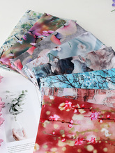 香云缎棉绸布料高密60支细斜纹贡缎真丝绵绸人造棉纱布夏凉布棉布