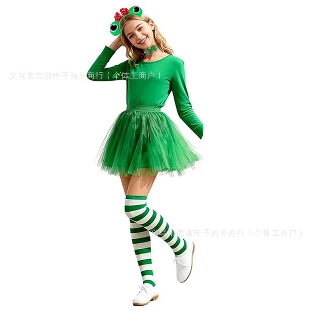 Accesorios de Disfraz de Rana de Tela para Fiestas y Cosplay