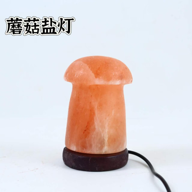 Lámpara de sal lámpara de sal del Himalaya lámpara de sal pirámide USB lámpara de sal lámpara de noche lámpara de dormitorio lámpara de noche