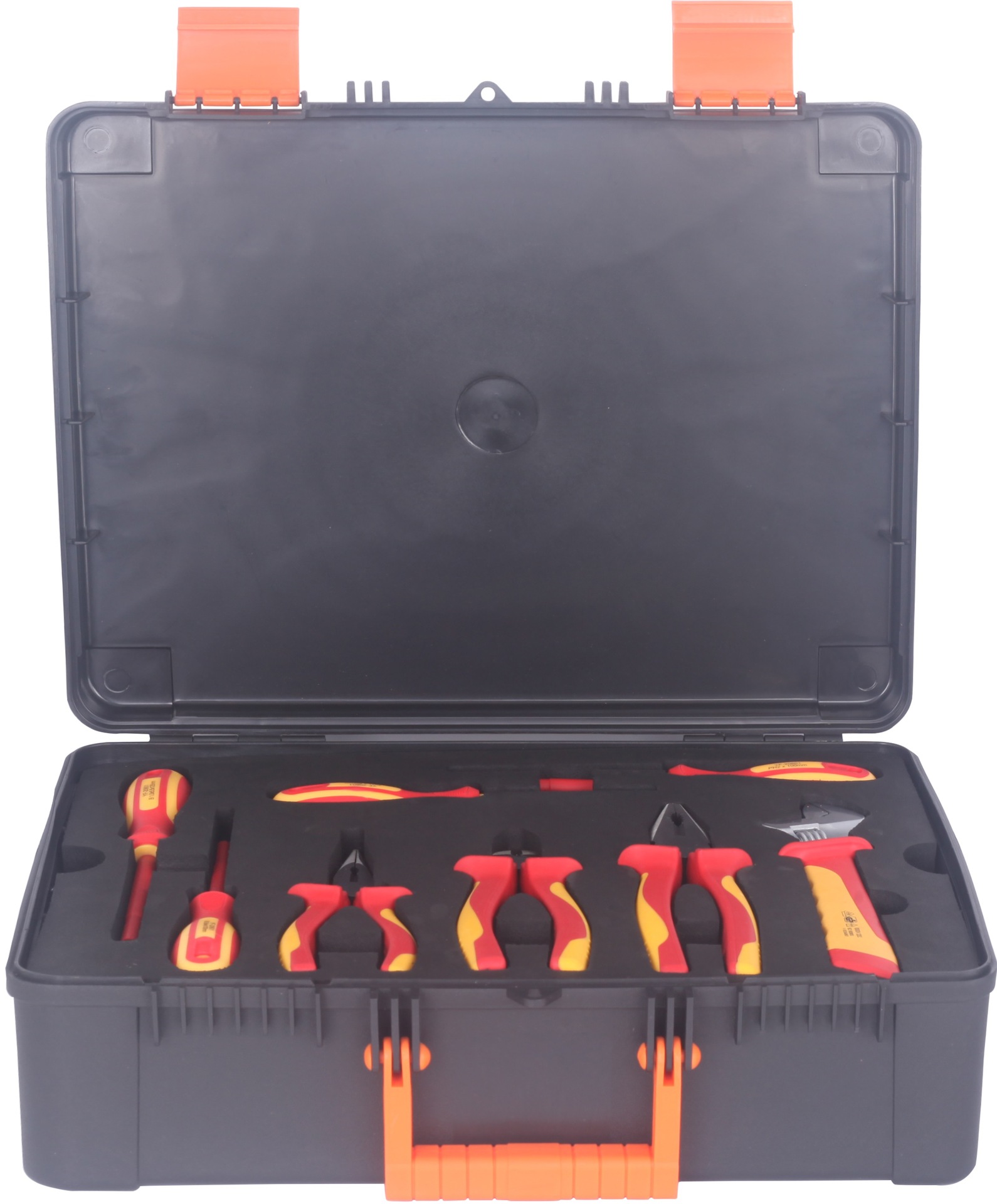 旋具套筒棘轮扳手接杆螺丝批钢丝钳绝缘柄汽修五金工具箱