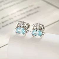 Hensen Marine Series, милый легкий морской лан-краб, креативная ниша, титановая сталь, пирсинг для хряща, ушная кость, ноготь