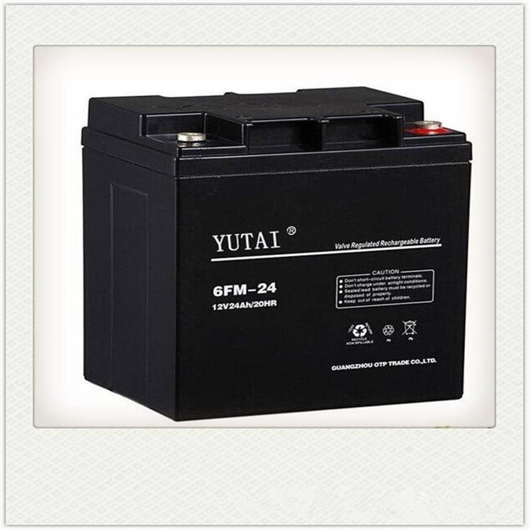 宇泰YUTAI蓄电池6FM-38 12V38AH/20HR机房UPS电源配套 消防照明