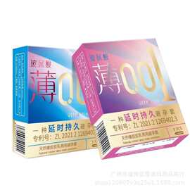 玻尿酸薄001套套3只装光面超薄安全成人情趣用品批发