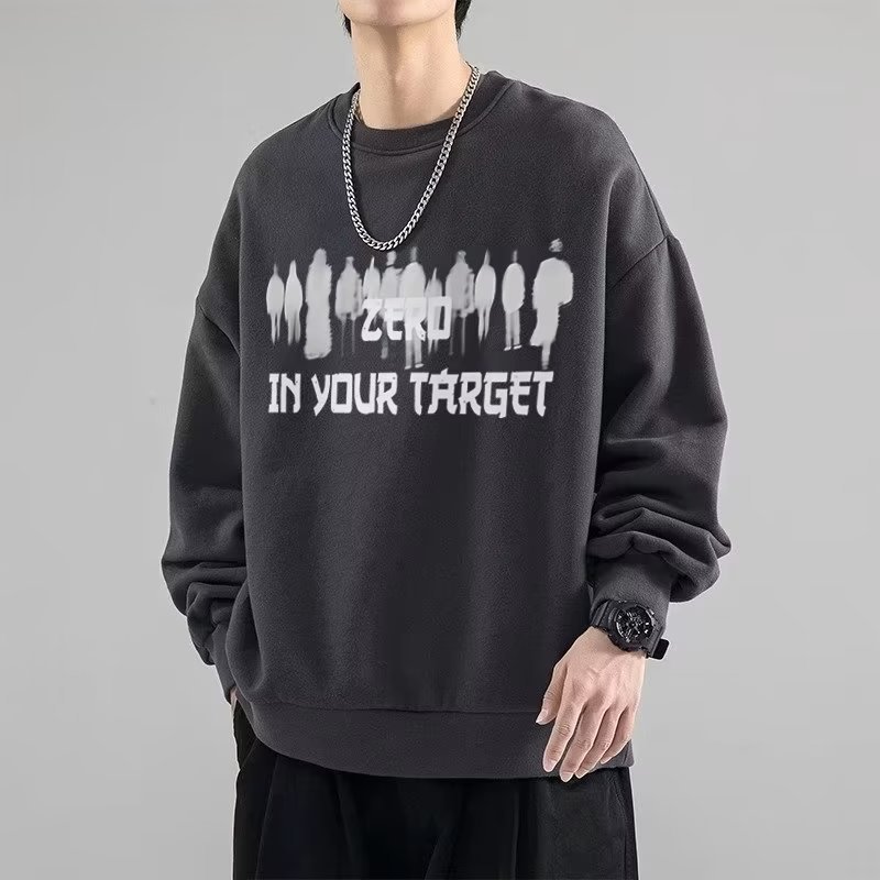 Camiseta larga de hombre delgada de media altura MBK293-P45 tendencia de la moda JRMBK293-P55 más precio de terciopelo 78