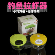 渔具批发陈百万打虾器钢丝绳尼龙绳搅碎器手动打碎器拉虾器
