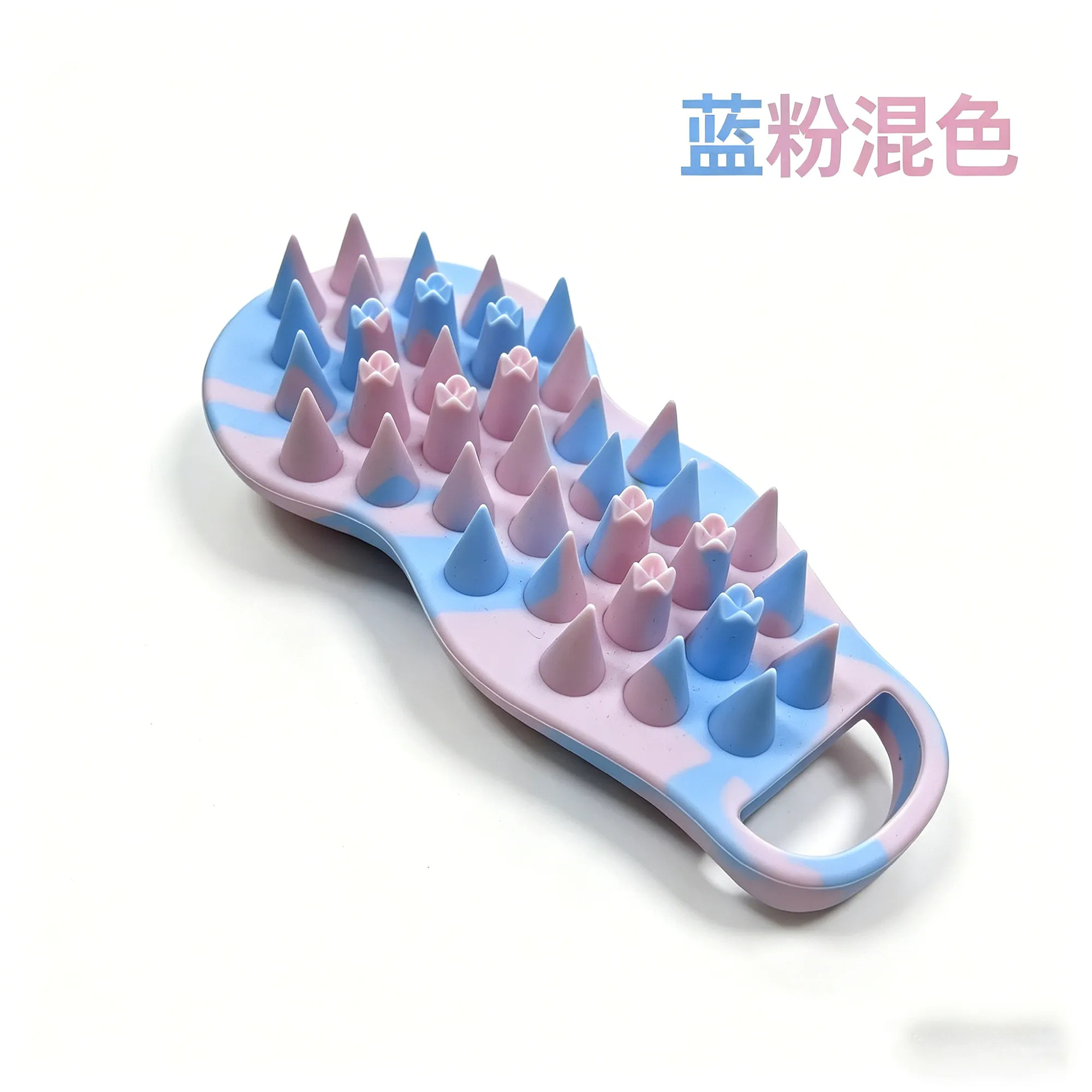 색상 - 블루와 핑크 혼합 색상