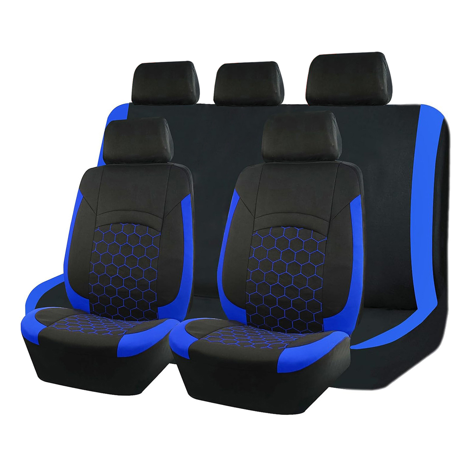 Foreign Trade Cross-Border Amazon Aliexpress Russia Mexico Hot-Selling Universal Car Seat Cover Protector 5-Seater