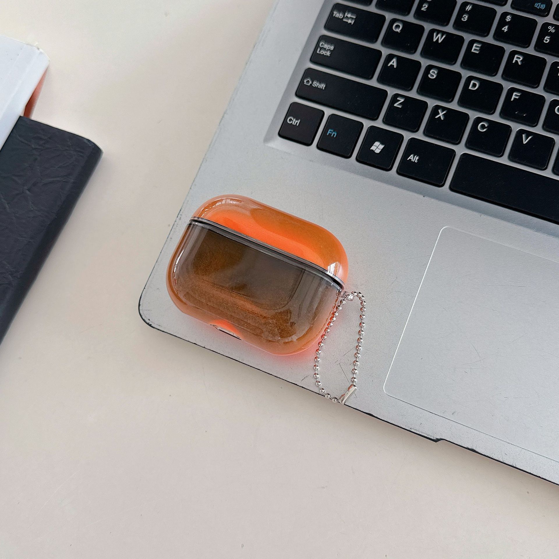 Funda para Auriculares Bluetooth AirPods 4 Pro 3 de PC Carcasa Dura Con Cadena image 4