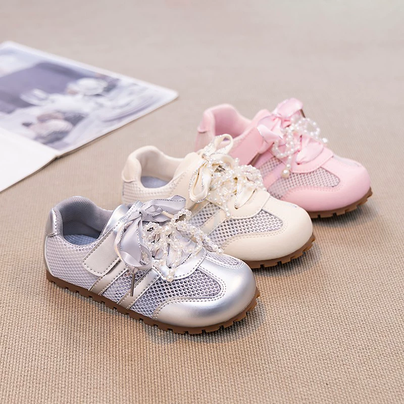 Детские кроссовки, sneakers, весна-осень 2025 новые детские кроссовки в корейском стиле, модная однотонная обувь