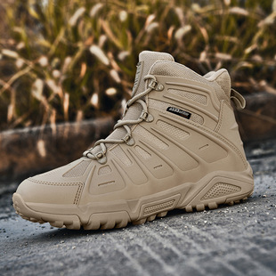 Russian Large Size Cross-Border Men's Shoes Combat Desert Boots Outdoor Leisure Mountaineering Sports Camping Hiking Shoes Men's Shoes