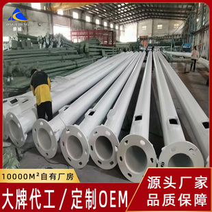 Manufacturer Wholesale Stadium Light Poles 15.2m Adjustable Football Field Light Poles 8.1m Basketball Court Street Light Poles