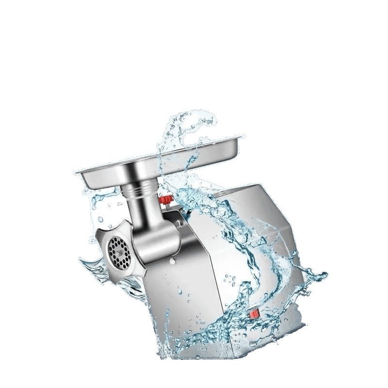 Máquina de molienda de carne de acero inoxidable 304 automática, máquina de relleno de carne multifuncional comercial, máquina de enema de pimienta y verduras, máquina de enema de chile