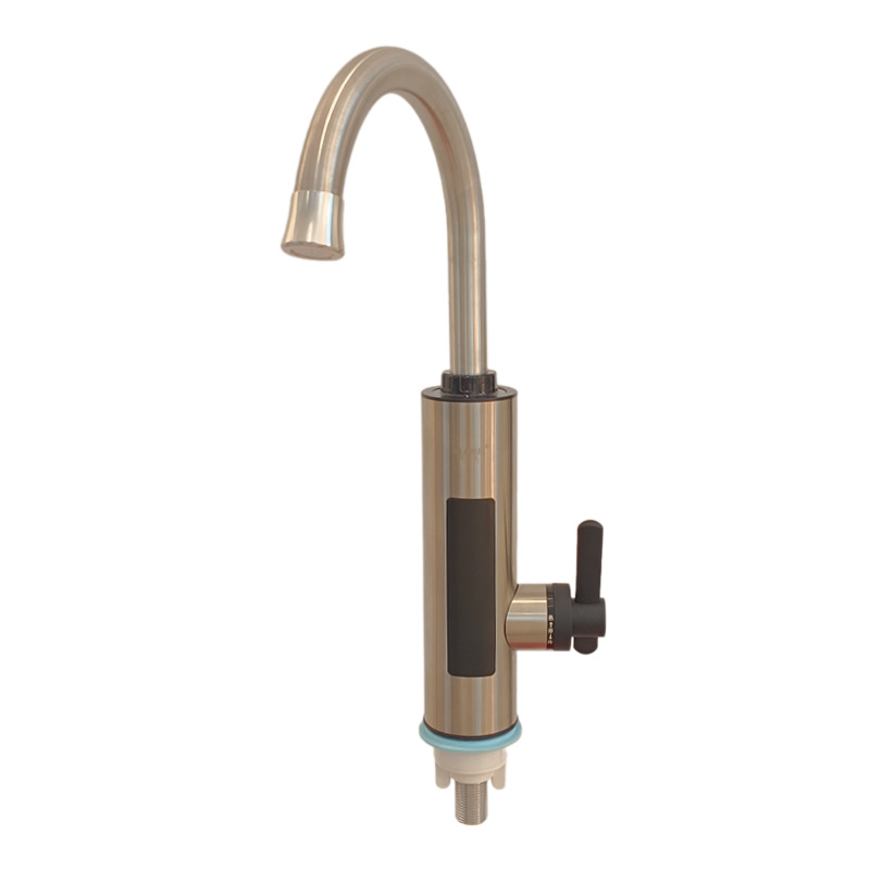 24 스테인레스 스틸 디지털 디스플레이 전기 온수기 [누수 방지 기능 포함] Jingteng