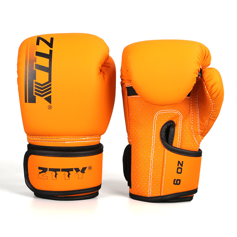Guantes de boxeo de microfibra para niños directos de fábrica Sanda Muay Thai entrenamiento de combate guantes de boxeo
