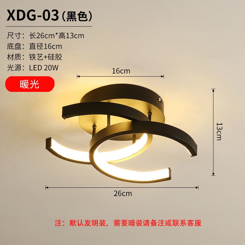 Luz de techo Luz del pasillo Luz Del Pasillo pasillo creativo Luz de Cristal balcón moderno minimalista Nórdico dormitorio lámparas