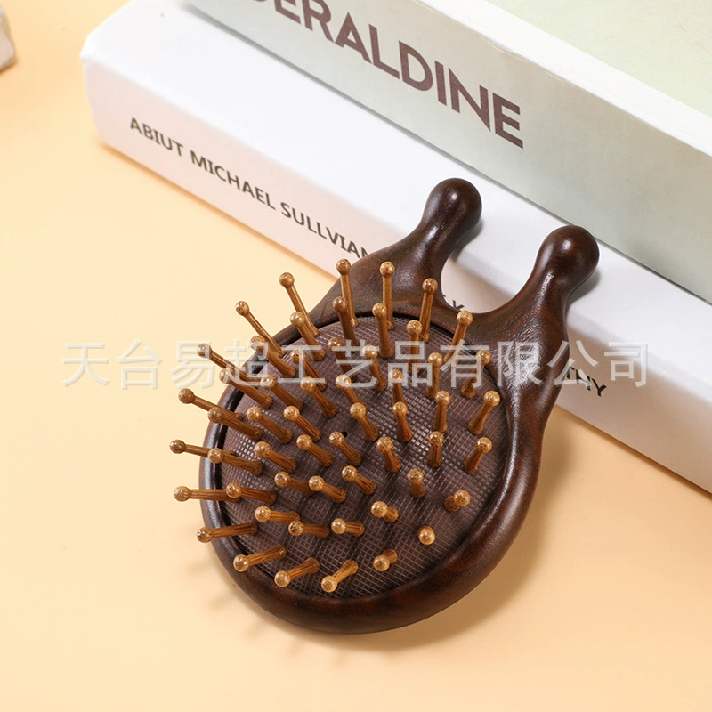 Деревянная щетка sandalwood, воздушный мешок, массажер для вьющихся волос, мягкая пятка, оптом