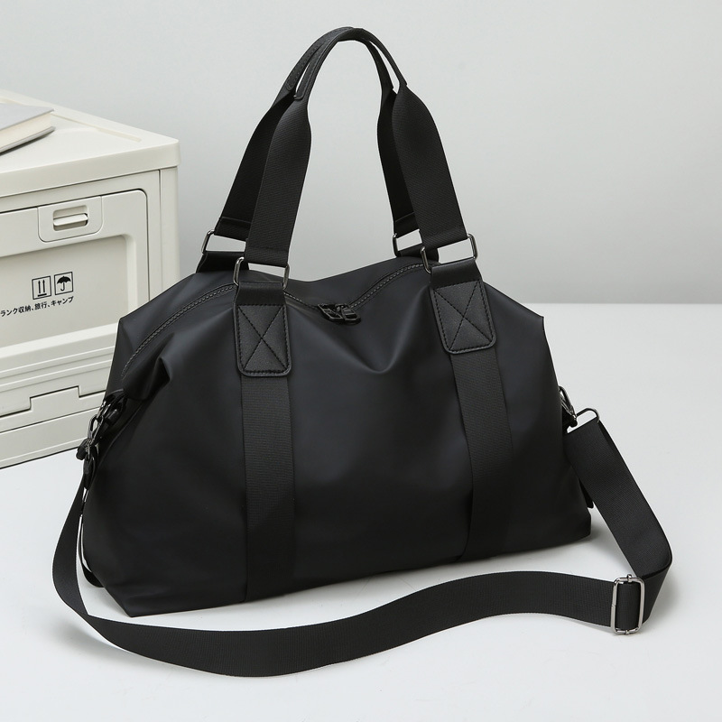 Cross-Border Women's Fashion Simple Korean Style Commuter Handbag, Large Capacity Travel Carry-On Bag For Short Trips