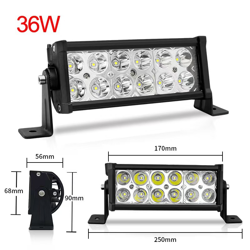 Directly supplied by the manufacturer, popular e-commerce product: dual-row LED car light 240W long strip light, off-road vehicle light, roof light, inspection light